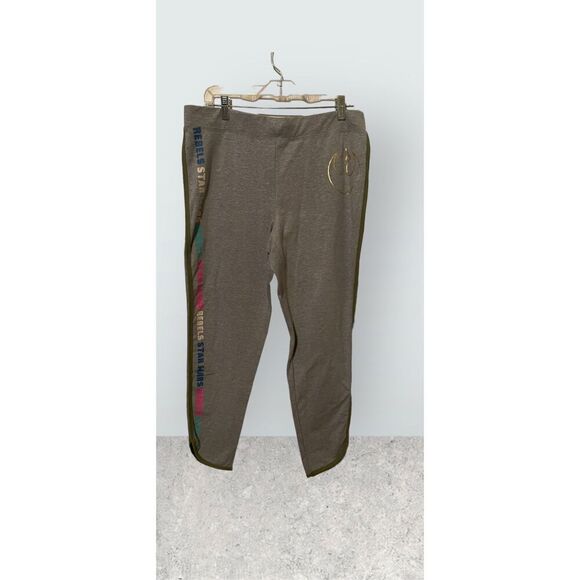 Disney Pants - New Disney Parks Womens Gray Green Star Wars Rebels Sweatpants Size X-Large